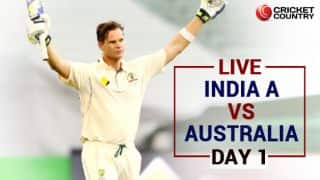 भारत ए बनाम ऑस्ट्रेलिया, अभ्यास मैच, पहले दिन का खेल खत्म: ऑस्ट्रेलिया का स्कोर 327/5